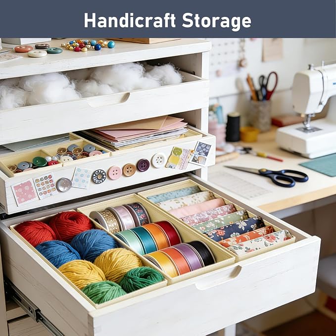 DIMJ Drawer Organizer Clothes, 36 Pack Dresser Organizer, Foldable Closet - Image 7
