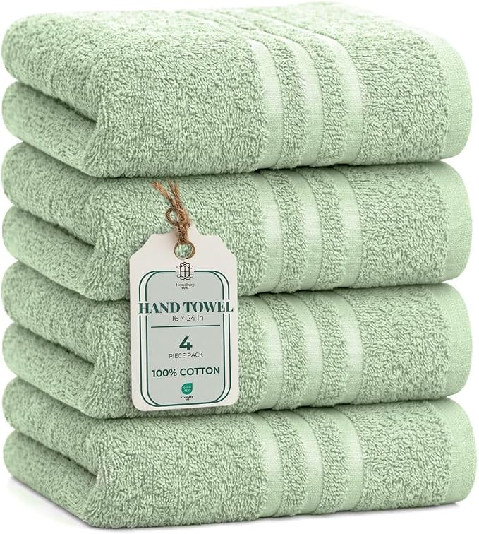 CORE 4-Piece Cotton Hand Towels by HomeBurgTowels