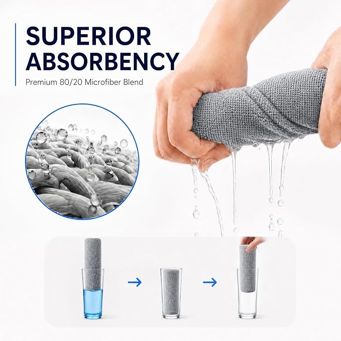 Veco Microfiber Cleaning Cloth Roll - Image 6