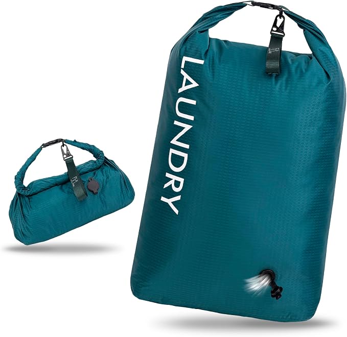 Travel Laundry Bag, Vacuum Compression Dirty Clothes Travel Bag by CANBOX
