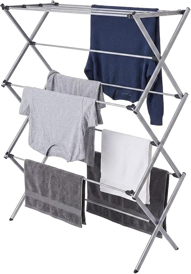Clothes Drying Rack Foldable, Heavy Duty Laundry Rack - Image 2