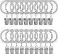 Lansian 20 Pack Curtain Rings by Lansian