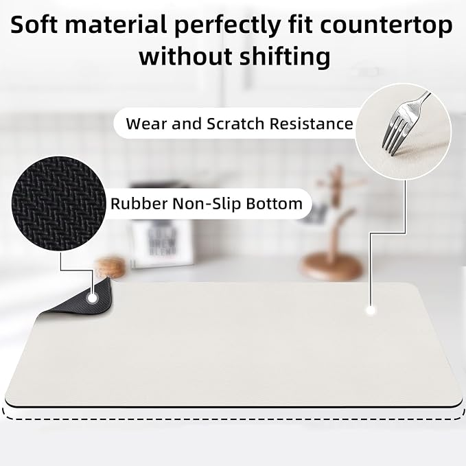 LOPNUR Extra Large Dish Drying Mat - Image 4