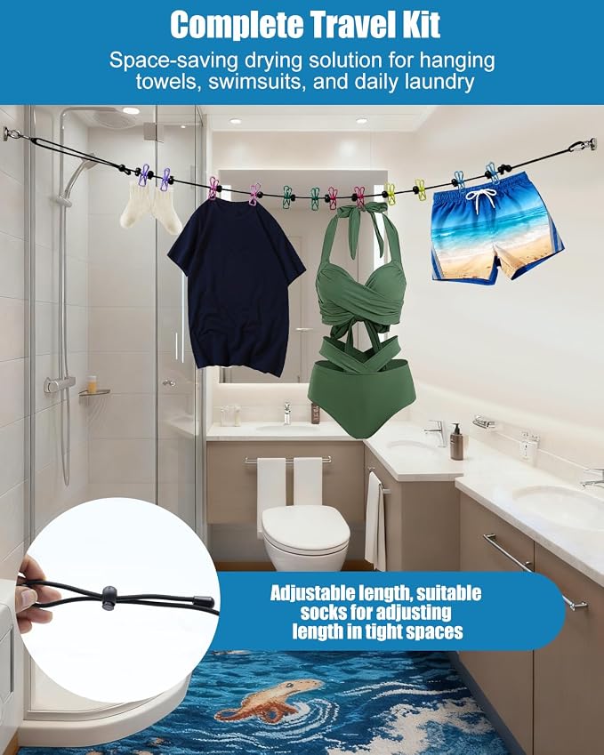 Magnetic Retractable Clothesline - Image 5