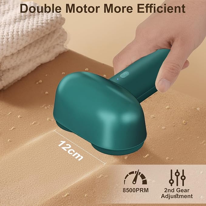 Fabric Shaver, Dual Motor Electric Lint Shaver - Image 4