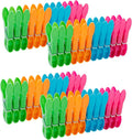 Clothes Pins, Colorful Plastic Clothespins, Heavy Duty Laundry Clothes Pins by Hoxiang