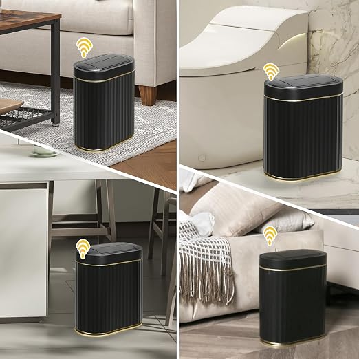 ELPHECO Motion Sensor Bathroom Trash Can - Image 4