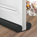 Holikme Door Draft Stopper Adjustable Door Sweeps, 32 Inch Black | Draft Stopper by Holikme