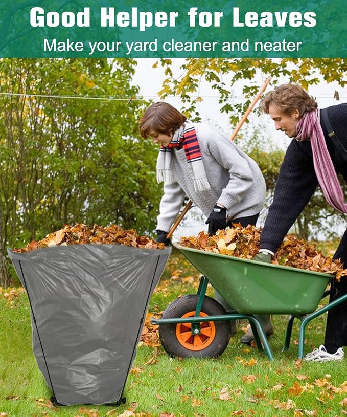 Outdoor Trash Bag Holder Stand - Image 4