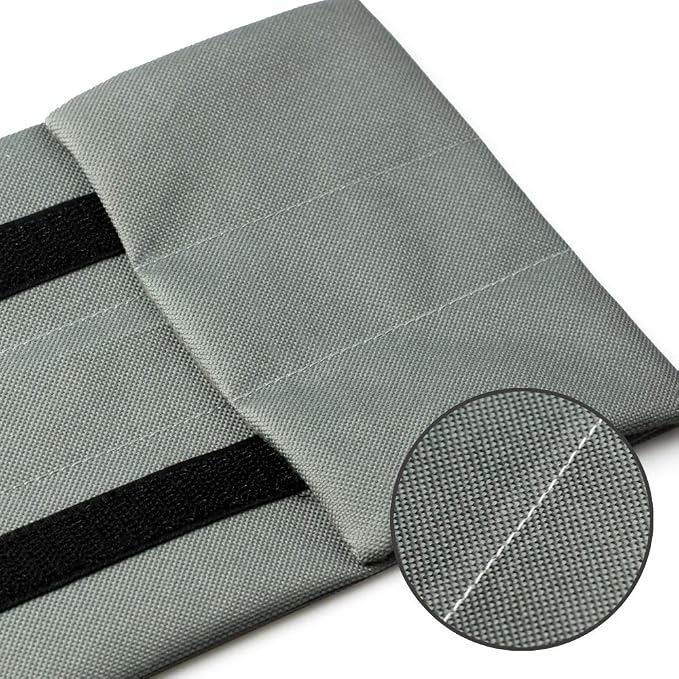 Waterproof Twin Door Draft Stopper Adjustable Size 30" to 36" Weather Stripping - Image 4