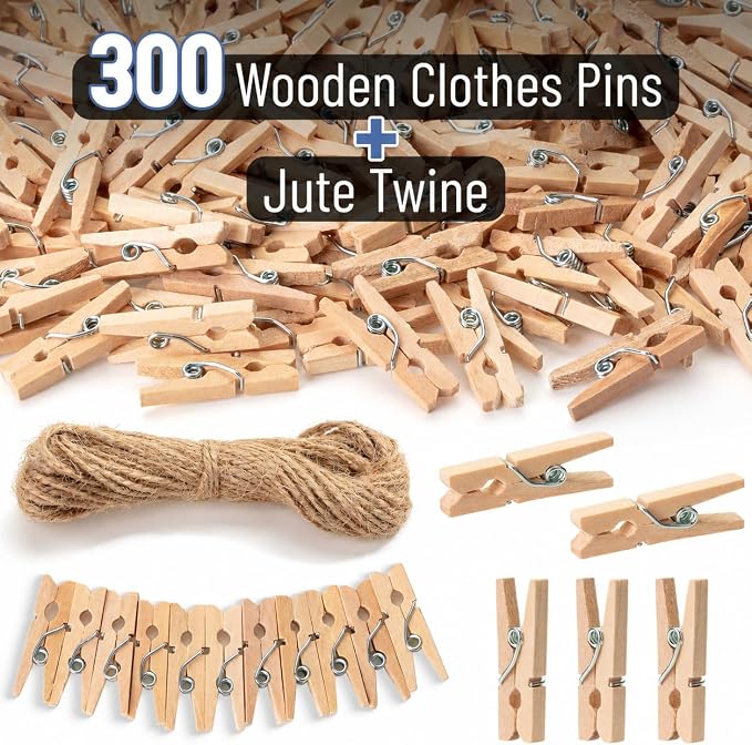 Mr. Pen- Mini Wooden Clothes Pins - Image 2