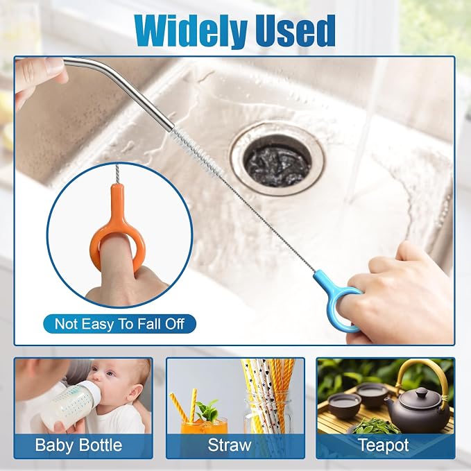 AONEZ Straw Cleaner Brush Set - Image 6
