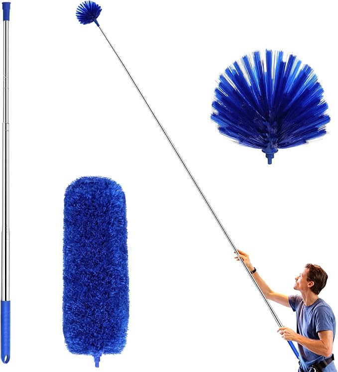 Cobweb Duster with ExtensionPole, Dusters by ZZLAZYCOTTAGE