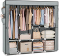 VTRIN Portable Closet for Hanging Clothes 67 Inch Wide Large Capacity Portable by VTRIN