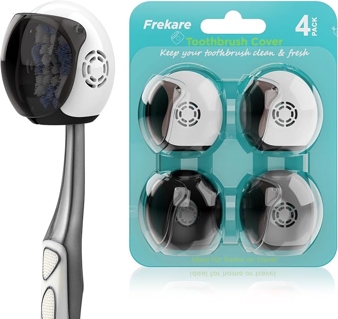 Frekare Toothbrush Covers Caps Brush Pod Case Protector by Frekare
