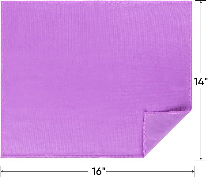 HOMEXCEL Glass Cleaning Cloths 6PK, Streak Free Towel - Image 7