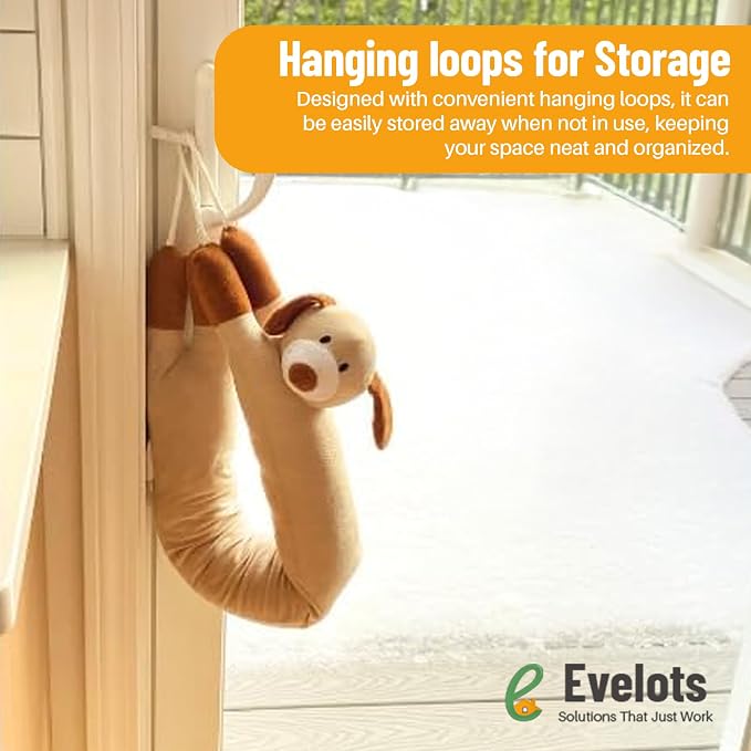 Evelots Under Door Dog Draft Stopper - Image 5