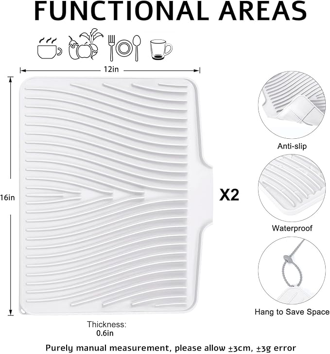 TIKNIK Silicone Dish Drying Mat - Image 2