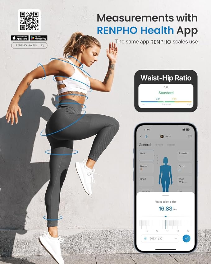 RENPHO Smart Body Measuring Tape, - Image 3