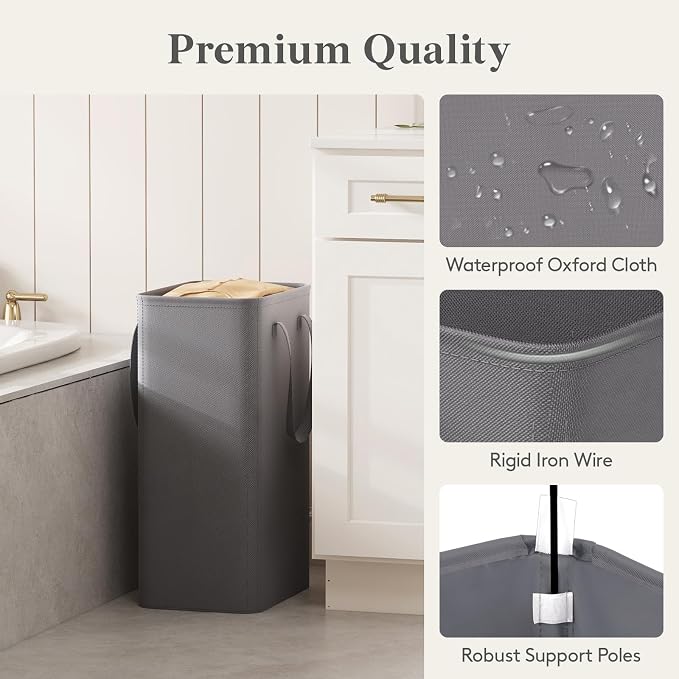 Lifewit Slim Collapsible Laundry Basket - Image 4