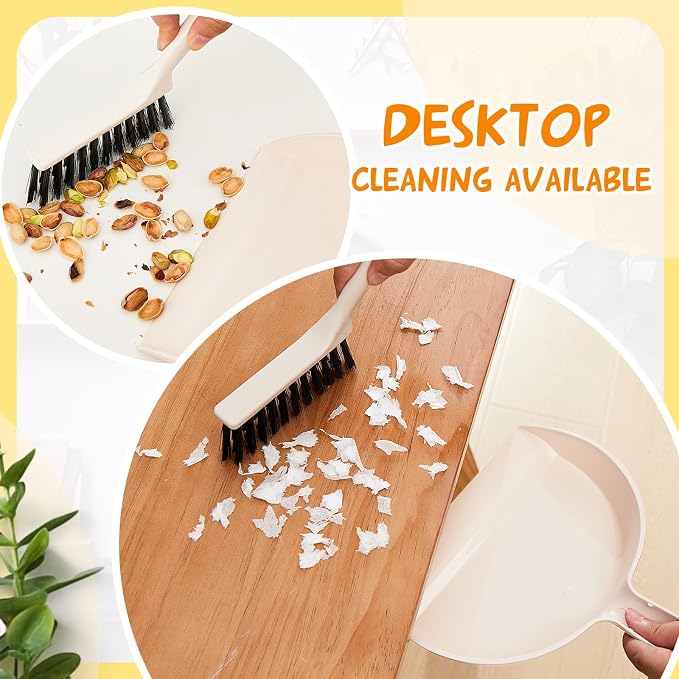 Sliner 18 Pack Mini Dustpan Brush Set Small Broom Set Bulk - Image 4
