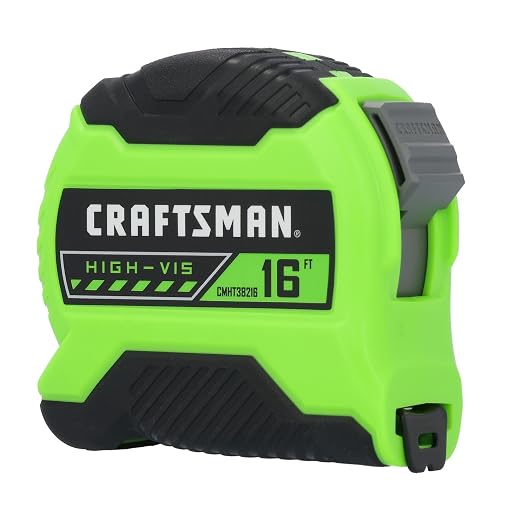 CRAFTSMAN High-Visibility Tape Measure, 4.9 m by CRAFTSMAN