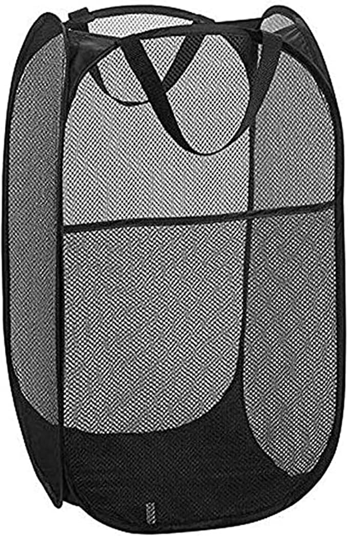 Mesh Pop up Laundry Hamper by Buenod