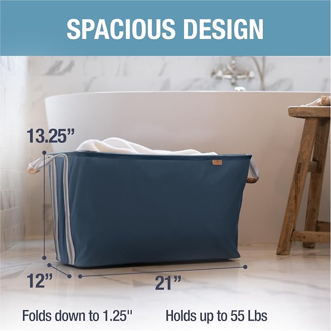 Collapsible Laundry Basket LUXE - Image 3