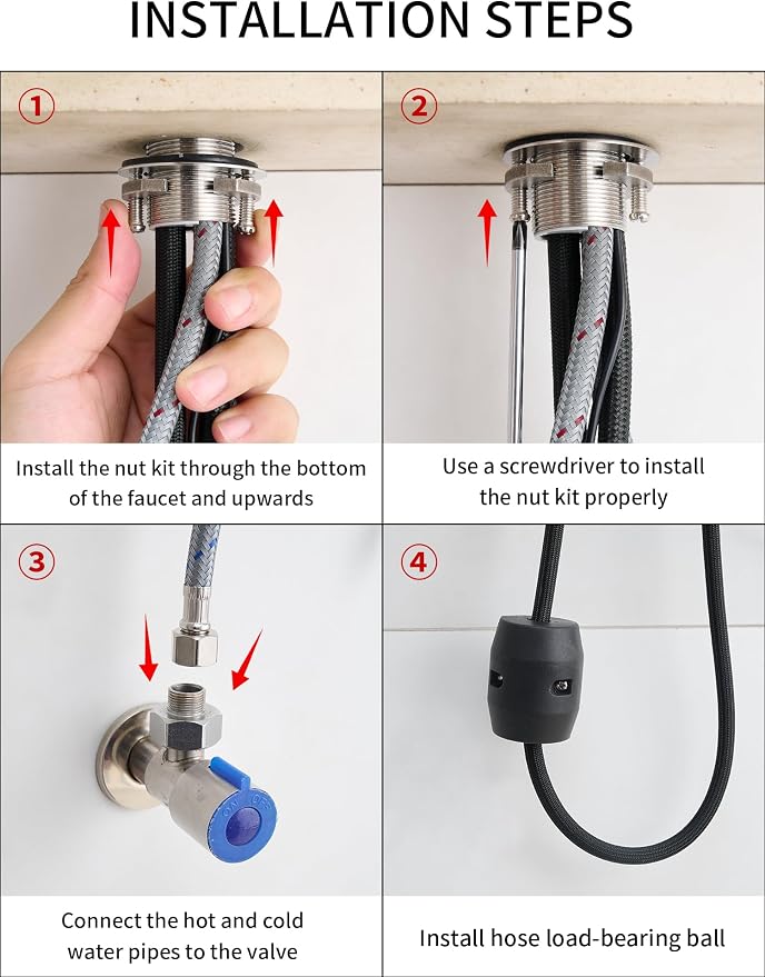 Touchless Black Kitchen Faucets - Image 7