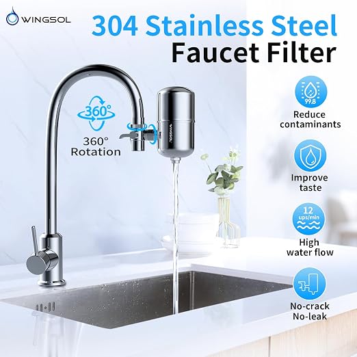 WINGSOL Stainless Steel Water Filter - Image 3