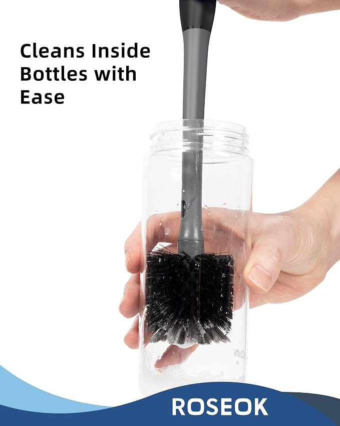 ROSEOK 2 in 1 Bottle Brush - Image 3