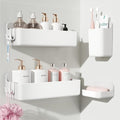 Nieifi Adhesive Shower Shelves, 4 Pieces by Nieifi