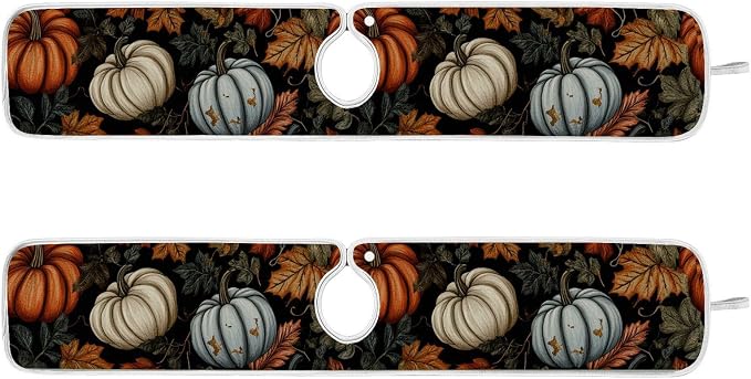 Fall Thanksgiving Pumpkin Sink Mat by Tatenale