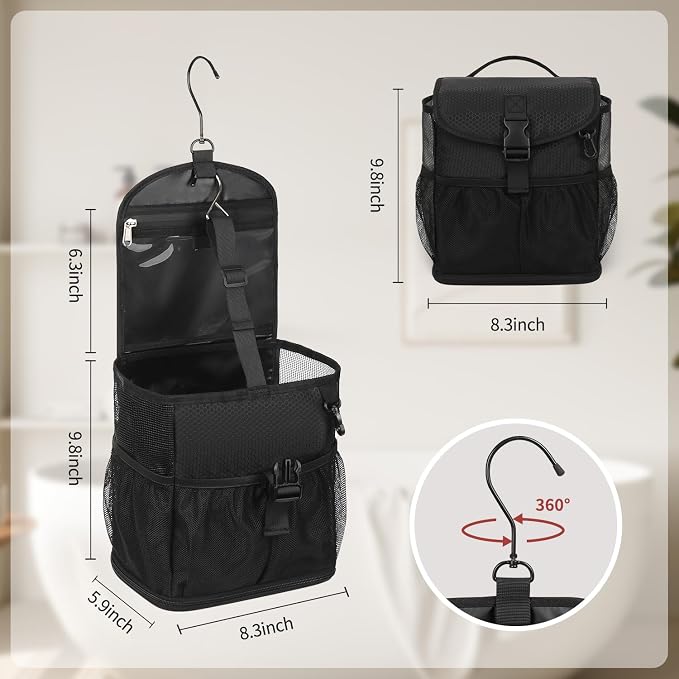 Mesh Shower Caddy Portable Shower Bag - Image 8