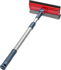 Professional Window Squeegee | 2-in-1 Window Cleaner Sponge and Soft Rubber by DSVStandard