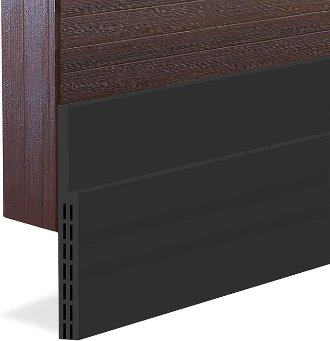 Suptikes Huge Gap Door Draft Stopper, 3.4" W Widened Door Sweep Seal Gap Up to by Suptikes