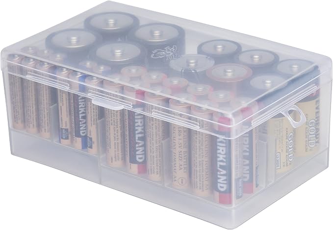 Dial Industries Battery Storage Organizer Case, Holds 12 AAA, 12 AA, 4D | Keeps - Image 4