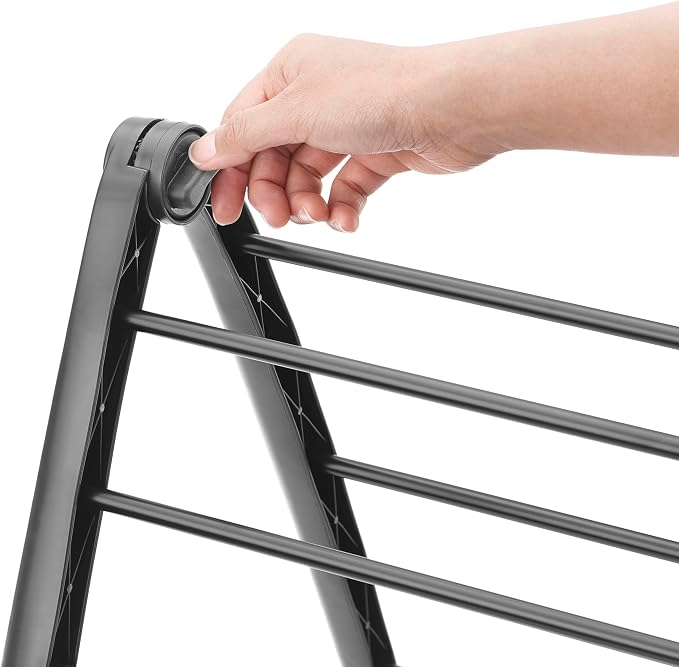 Whitmor Spacemaker Folding Drying Rack, Indoor Clothes Organizer - Image 5