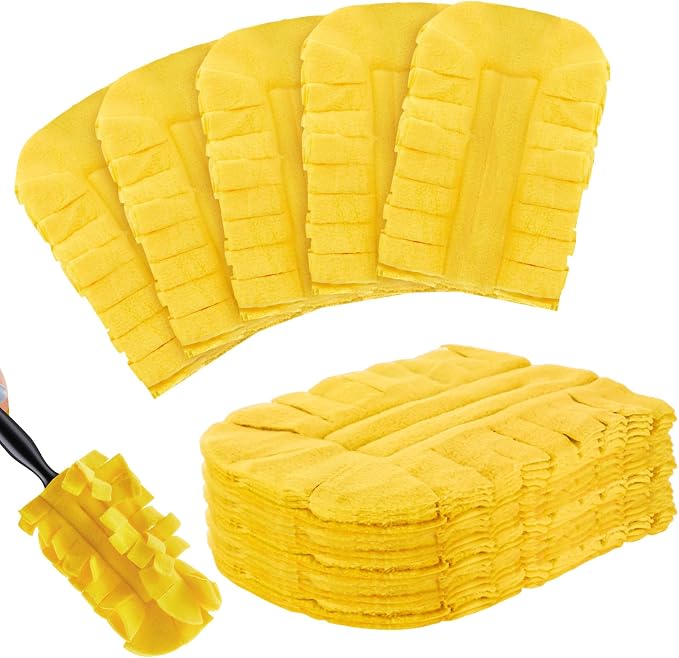 Zubebe 12 Pcs Reusable Duster Refills Fleece by Zubebe