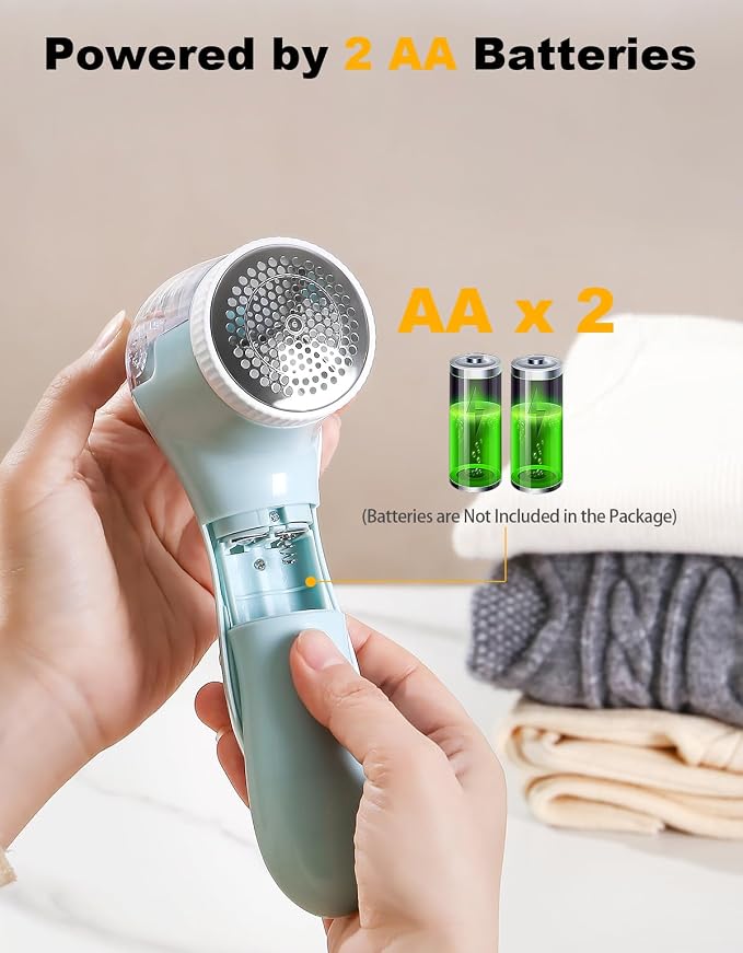 Lint Remover, Bojia Electric Clothes Fabric Shaver, Fuzz Pill Bobble Remover - Image 5