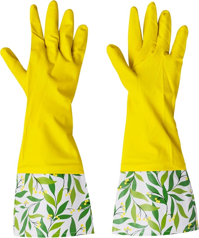 Evriholder Glam-Gloves Reusable Latex Dishwashing Gloves - Image 2