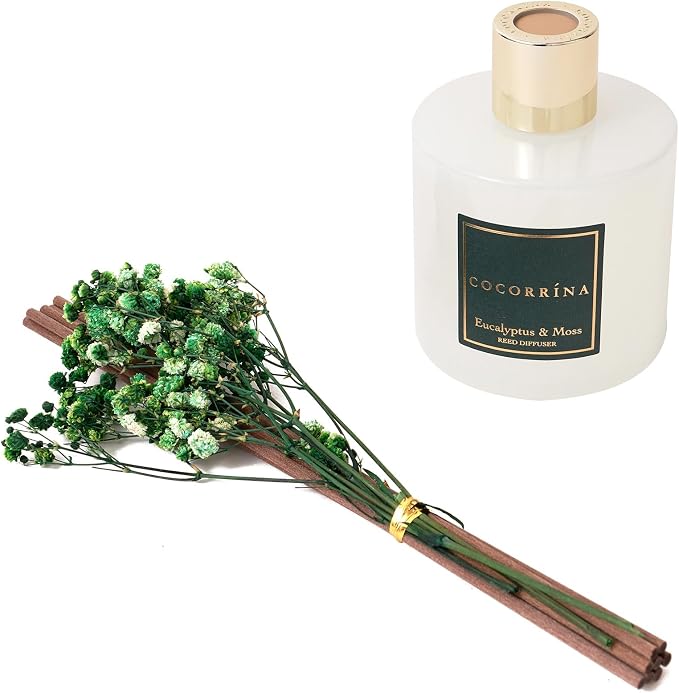 Reed Diffuser Sets- Eucalyptus & Moss Scented Diffuser - Image 6