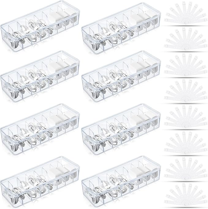 Tatuo 6-Pack Cord Organizer Box by Tatuo