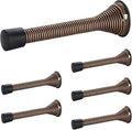 Ravinte Door Stoppers, 6 Pack Oil Rubbed Bronze Spring Door Stops | Stoppers by Ravinte