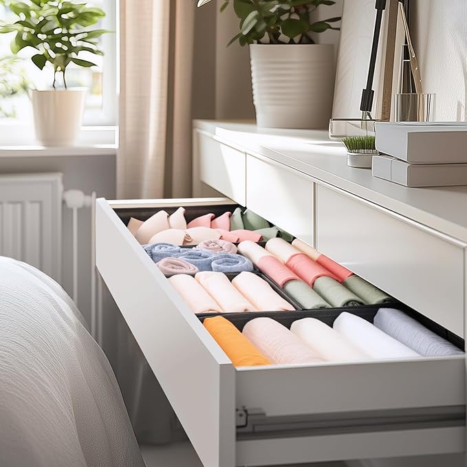 Drawer Organizer Clothes, 21 Pack Dresser Organizer - Image 8