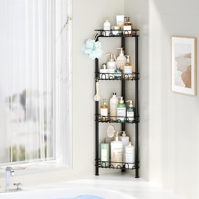 SWTYMIKI Standing Shower Caddy Corner - Image 5