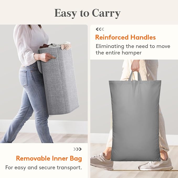 Lifewit Slim Laundry Basket - Image 8