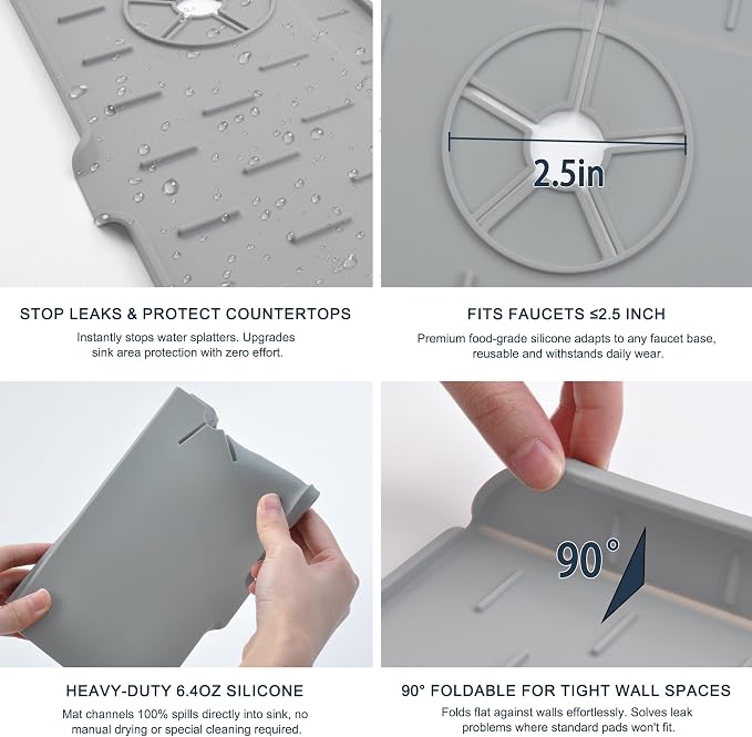 Kitchen Sink Splash Guard - Image 5