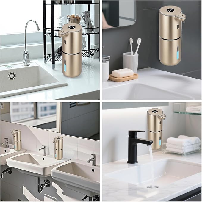 OHIFAST Automatic Liquid Soap Dispenser Touchless, USB Rechargeable Smart Hand - Image 7