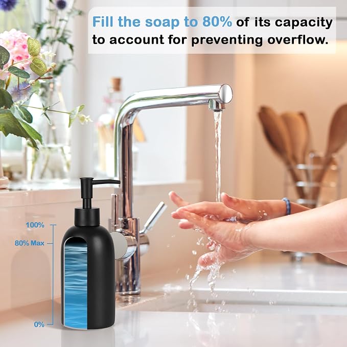 Natheeph Soap Dispenser Fill Dish Soap Hand Soap - Image 3